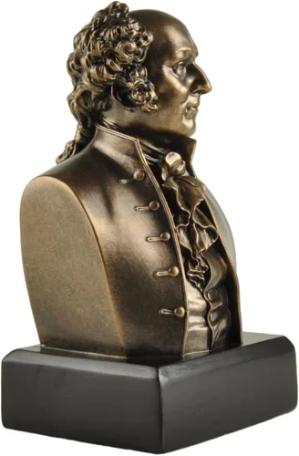 Vista 4 de JFSM INC. President John Adams Historical Bust - Colección Great Americans