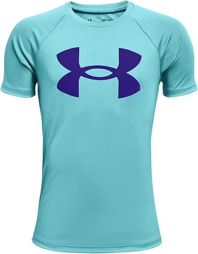 Vista 35 de Under Armour Camiseta de manga corta Tech Hybrid con estampado para niños