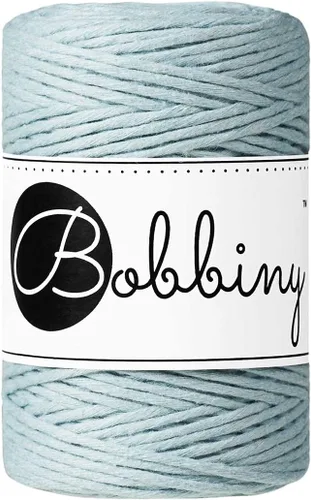 Vista 14 de Bobbiny Cordón de macramé de una sola capa para bebé de 0.069 pulgadas (100% algodón reciclado)