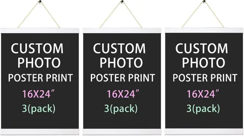 Vista 44 de YK artwood Impresiones de lienzo personalizadas con tus fotos de 8 x 10 pulgadas, imágenes personalizadas a lienzo para amantes, familiares, niños