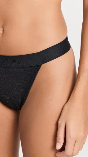 Vista 5 de Calvin Klein Ropa interior para mujer Intrinsic High Leg Tanga