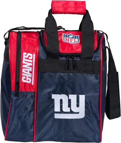 Vista 9 de KR Strikeforce Officially Licensed NFL Single Bowling Ball Tote Bag with Shoe Compartment