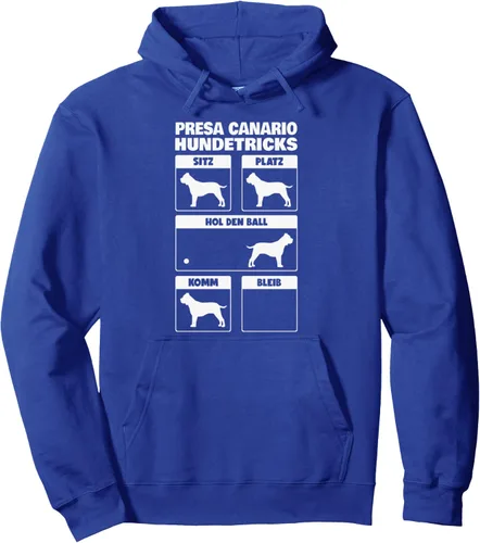 Vista 3 de Presa Canario Dog Tricks Dogo Canario - Sudadera con capucha, Negro