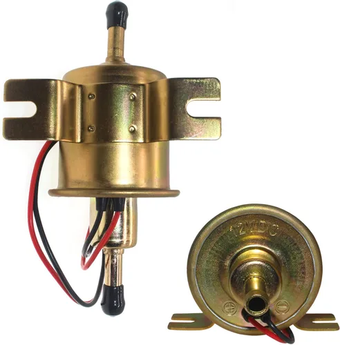 Vista 8 de Bomba de combustible eléctrica universal 12V 8mm 5/16 Kit de manguera de línea de combustible 12 voltios Bomba de combustible en línea