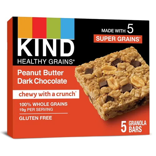 Vista 11 de Kind - Clusters de granos Saludables; crema de cacahuate; granola de granos integrales.