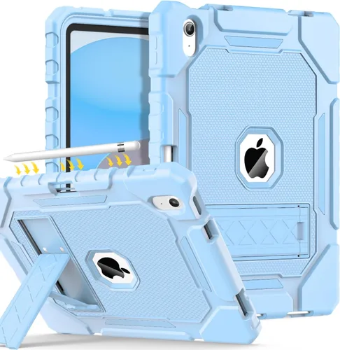 Vista 13 de Grifobes Funda para iPad A16 de 11ª Generación de 11 pulgadas 2025 / Funda para iPad de 10ª Generación de 10.9 pulgadas 2022, Funda Resistente