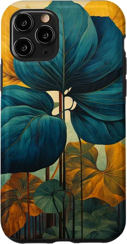 Vista 27 de iPhone 16 Monstera Leaf Pattern Beautiful Tropical Plant Art Phone Case