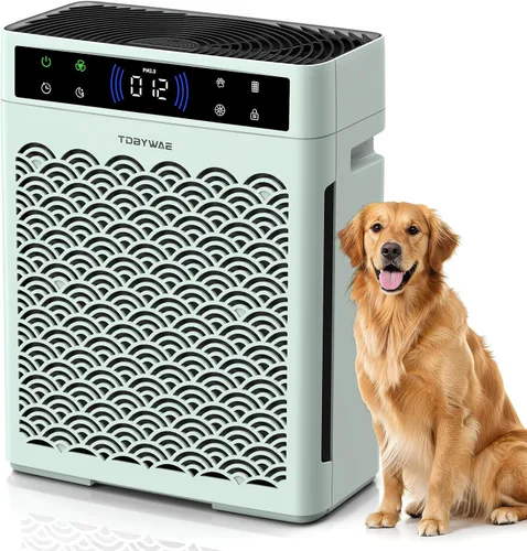 Vista 12 de Purificadores de Aire para el Hogar, Habitación Grande hasta 3000 Pies Cuadrados, Purificador de Aire HEPA para el Hogar con Mascotas y Filtro