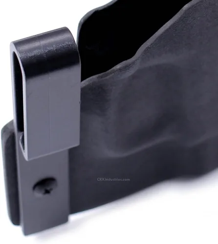 Vista 8 de Clips para cinturón de funda estilo gota (con accesorios de montaje) - (diseño de Estados Unidos) - (paquete de 2) - para hacer fundas y pasatiempos