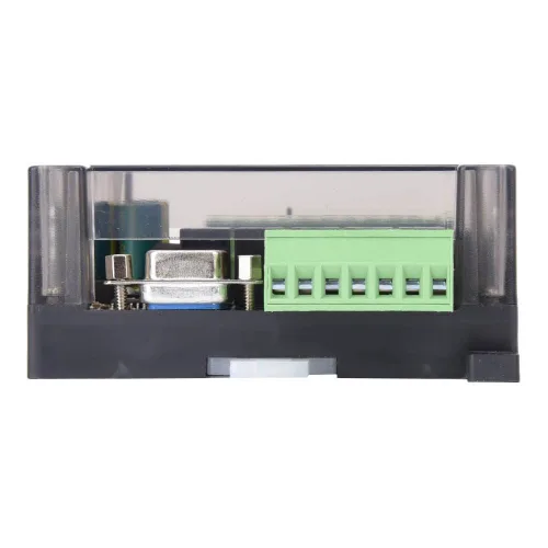 Vista 8 de Tablero controlador lógico programable DC 24V, módulo controlador de relé de tablero de control industrial FX1N-14MR, computadora industrial