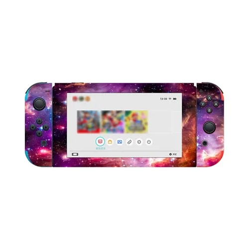 Vista 4 de Personalized Custom Skin Sticker for Nintendo Switch with Photos Pictures Customized Decal Stickers Protector Cover for Boys Girls