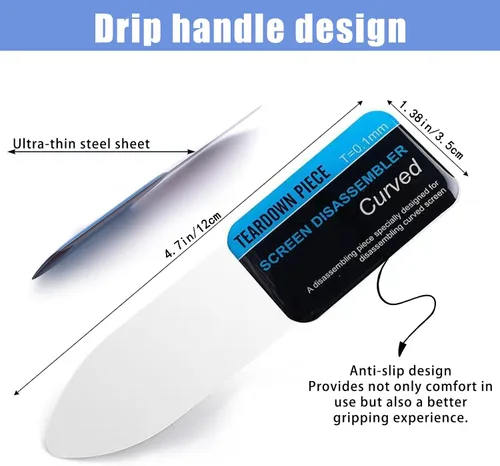 Vista 2 de Kit de herramientas de reparación de 11 piezas, herramienta de apertura, herramienta ultrafina, herramienta abierta para iPhone, laptop, iPad