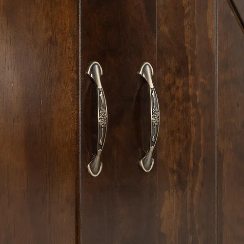 Vista 5 de MERITLINE Cama Queen Murphy con escritorio y armarios de almacenamiento, cama vertical de pared de madera maciza con cajones de almacenamiento