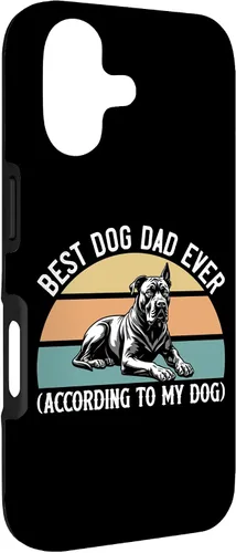 Vista 3 de Cane Corso Mastiff, Best Dog Dad Ever According to My Dog Case for iPhone 17