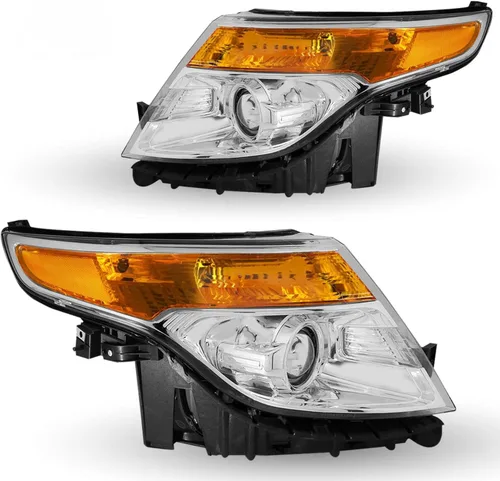 Vista 17 de TUSDAR Juego de montaje de faros delanteros para Ford F-250 F-350 F-450 F-550 Super Duty lado del pasajero del conductor