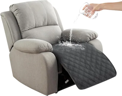 Vista 40 de Fundas impermeables para sillas reclinables, fundas reclinables para perros y mascotas, lavable, antideslizante, funda para silla reclinable