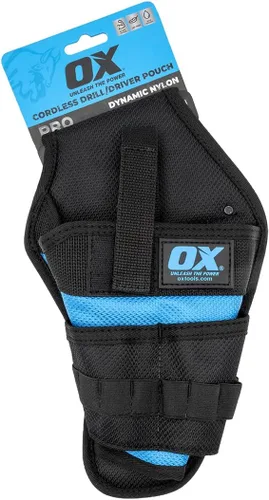 Vista 3 de OX Tools Pro Dynamic Nylon Tool Belt Accessories – UV & Water Resistant Holders and Pouches for Drill, Hammer, Knife, Tape Measure & Phone
