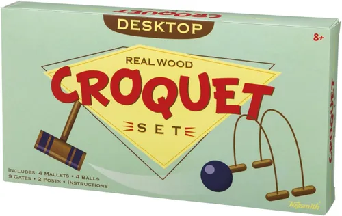 Vista 2 de Toysmith Juego de croquet de escritorio