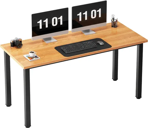Vista 9 de Need Escritorio pequeño para computadora, mesa de escritura resistente de 31.5 pulgadas, estrecho, negro