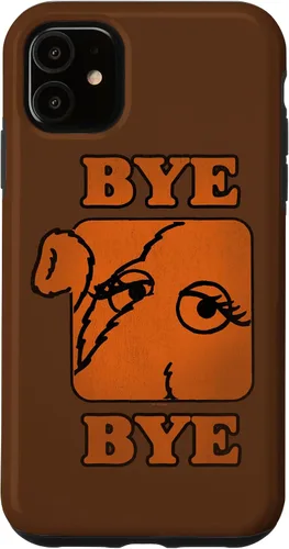 Vista 5 de Funda para iPhone 14 Sesame Street Snuffleupagus Bye Bye
