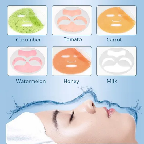 Vista 2 de Flylin Máquina de máscara facial, fabricante de mascarillas multifunción de frutas naturales, vegetales, colágeno, crema, máquina recargable por