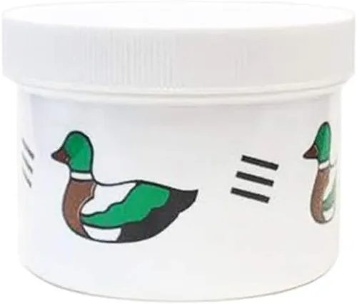 Vista 2 de Audiologist Choice - Deshumidificador para audífonos (pato, pescado o diseño patriótico) – Tarro de secado con desecante y AudioWipes toallitas