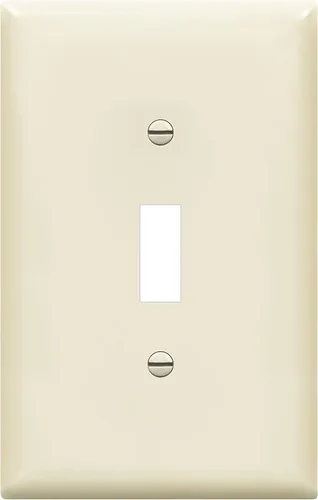 Vista 27 de ENERLITES - Placa de pared para interruptor de luz, acabado brillante, tamaño mediano, hueco para un interruptor de 4.88 x 3.11 pulgadas