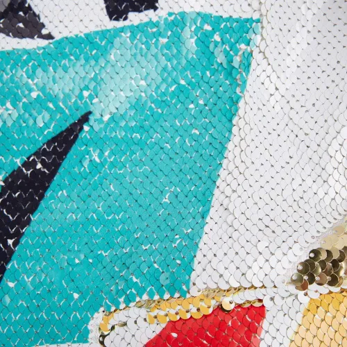 Vista 4 de PYJTRL Blazer de lentejuelas con diseño de chal de moda para hombre