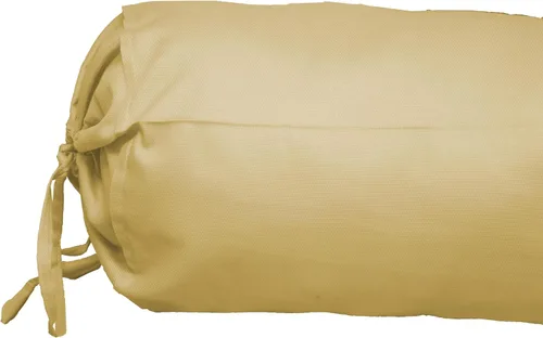 Vista 3 de Saffron - Funda desmontable para almohada de algodón (Beige, 15 cm x 40 cm (6" x 16"))