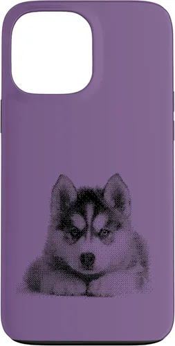 Vista 23 de Chic Husky Puppy for Dog Mom and Paw Parents Case for iPhone 16