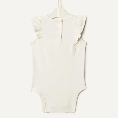 Vista 5 de Tienda Essentials x Sofia Grainge - Body bordado con volantes para bebé, 2