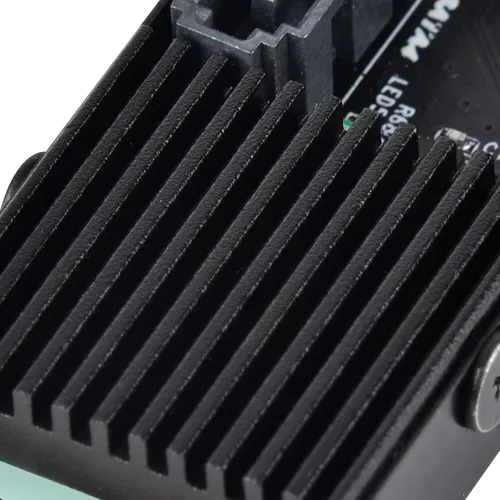 Vista 8 de Silverstone Tecnología ECS07 Tarjeta de expansión de almacenamiento PCIe M.2 PCIe de 5 puertos SATA Gen3 6Gbps no RAID M.2, SST-ECS07