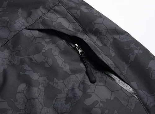 Vista 6 de Keevoom Chaquetas de invierno para hombre, abrigos de nieve para esquí, impermeables, con capucha, impermeables, para snowboard, rompevientos