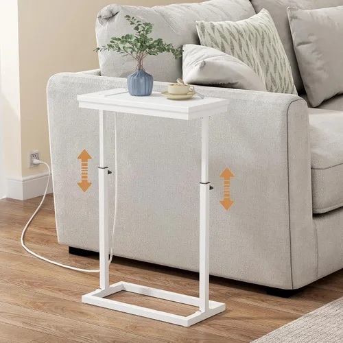 Vista 18 de TUTOTAK Mesa auxiliar, mesa auxiliar, mesa de sofá alta, mesa de sofá, sala de estar, dormitorio, negro TB01BK083P