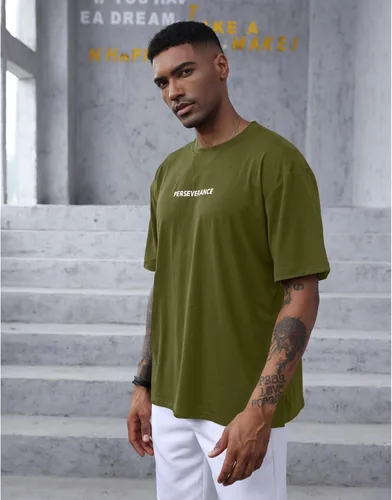 Vista 3 de YawYews Camisetas atléticas de moda para hombre, de manga corta, casual, lisas, holgadas, para entrenamiento, gimnasio, ropa de calle