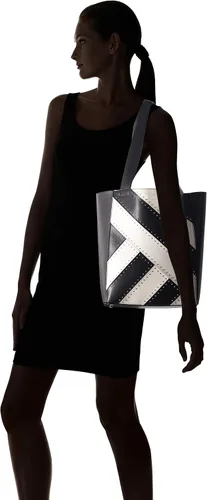 Vista 6 de Calvin Klein Karsyn Nappa - Bolso de piel con cierre de velcro, color azul
