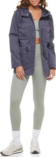 Vista 3 de Levi's Chaqueta militar con capucha de cuatro bolsillos Plus para mujer