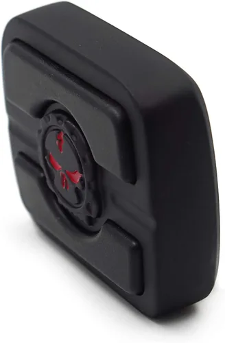 Vista 6 de XKH-Black Skull - Almohadilla de pedal de freno pequeña compatible con Night Train EFI FXSTBI Springer Softail FXSTS Softail Custom FXSTC Softail