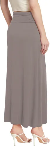 Vista 2 de Hybrid & Company Falda maxi versátil plegable sobre la cintura para mujer