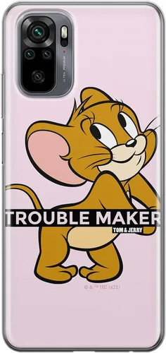 Vista 19 de ERT GROUP Funda para Xiaomi REDMI Note 10/10S Original y Oficialmente Licenciada Tom & Jerry Patrón Jerry 001 adaptado de manera óptima a