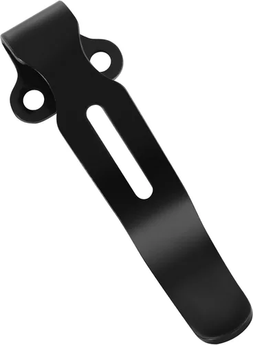 Vista 5 de Clips de bolsillo de transporte profundo con 2 tornillos, clip de bolsillo de acero inoxidable para benchmade Bugout 535 y más, acabado anodizado