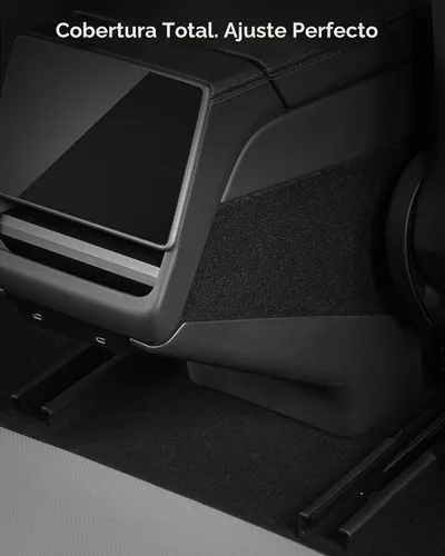 Vista 3 de 3W Rear Center Console Kick Protector for Tesla Model Y Juniper 2025-2026