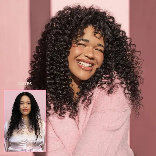 Vista 8 de Design.Me PUFF.ME - Mousse voluminizador para el cabello, espuma ligera y flexible para rizos, ondas o cabello liso, sin sulfatos ni parabenos