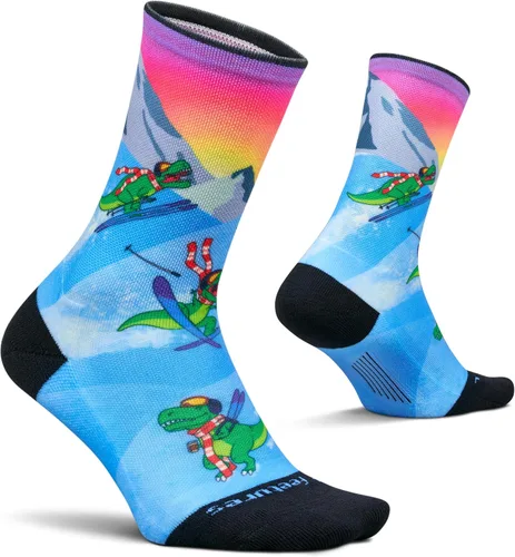 Vista 8 de Feetures Elite Light Cushion Mini Crew Sock - Calcetines deportivos con compresión dirigida