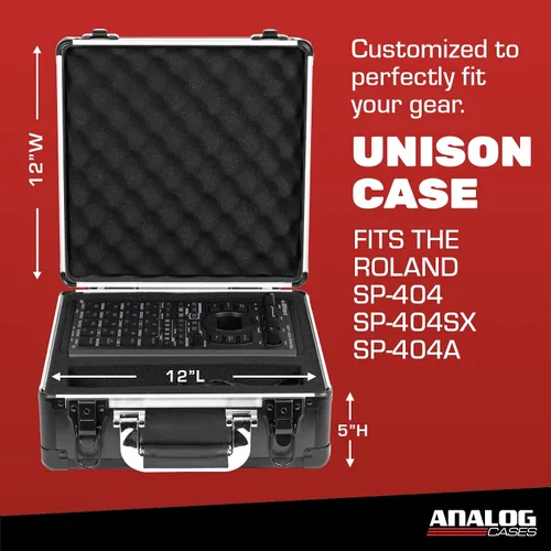 Vista 5 de ANALOG CASES Roland SP-404 MK2 / SP-404 / SP-404SX / SP-404A Funda rígida ultraligera UNISON