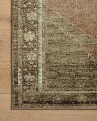 Vista 10 de Loloi Magnolia Home de Joanna Gaines Sinclair Collection SIN-06 - Alfombra decorativa tradicional de 2 pies 3 pulgadas x 3 pies 9 pulgadas, altura
