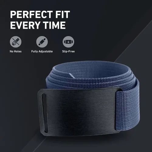 Vista 3 de GRIP6 Classic Belt - 1.5-Inch Adjustable Nylon Belts - Versatile Lifestyle and Tactical Belt for Men and Women