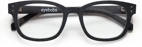 Vista 2 de eyebobs - Biff (ancho) Gafas de lectura prémium para hombres y mujeres Marco cuadrado para caras anchas Disponible en 0.0x - 4.0x
