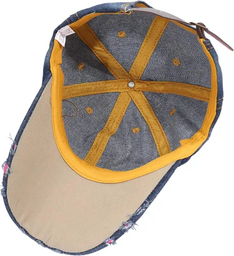 Vista 5 de Zoolaropy Gorra de béisbol para mujer hombre brillante VIP USA con tachuelas de cristal ajustable
