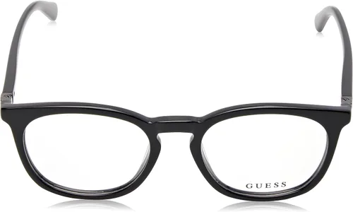 Vista 2 de GUESS GU50053 001 51 Nuevas gafas para hombre, Negro brillante